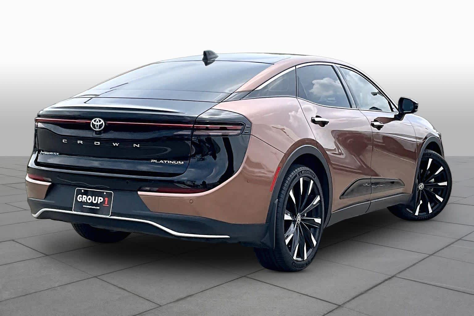 2024 Toyota Crown Platinum Bronze Age/Black at Tomball Chrysler Dodge Jeep Ram