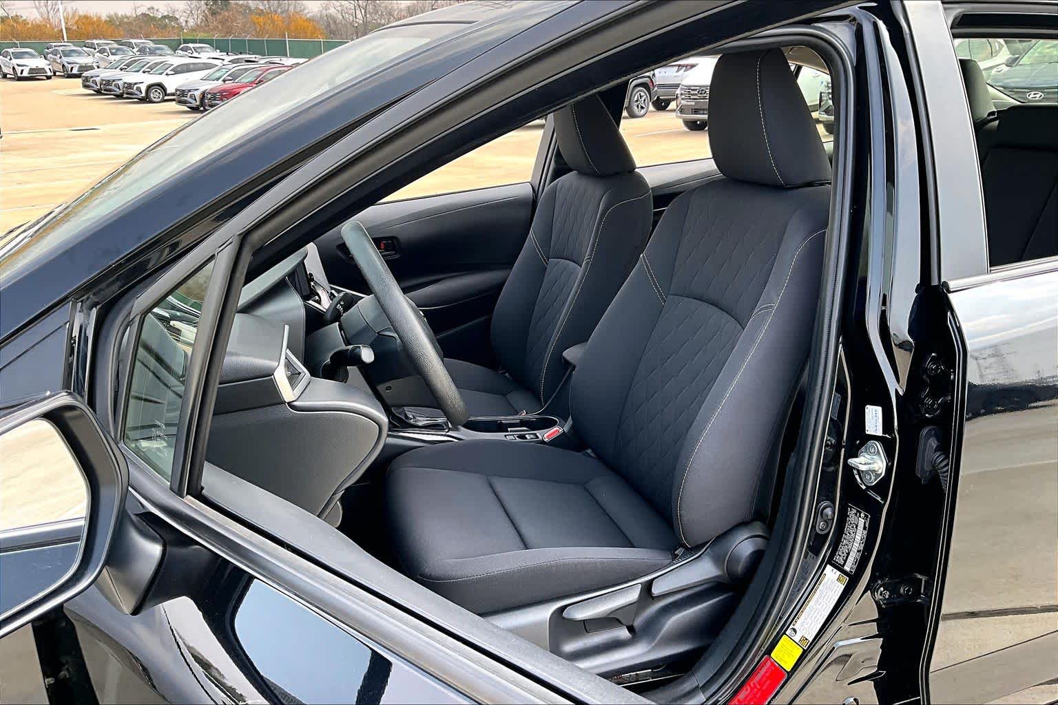 2023 Toyota Corolla LE Midnight Black Metallic at Westside Kia