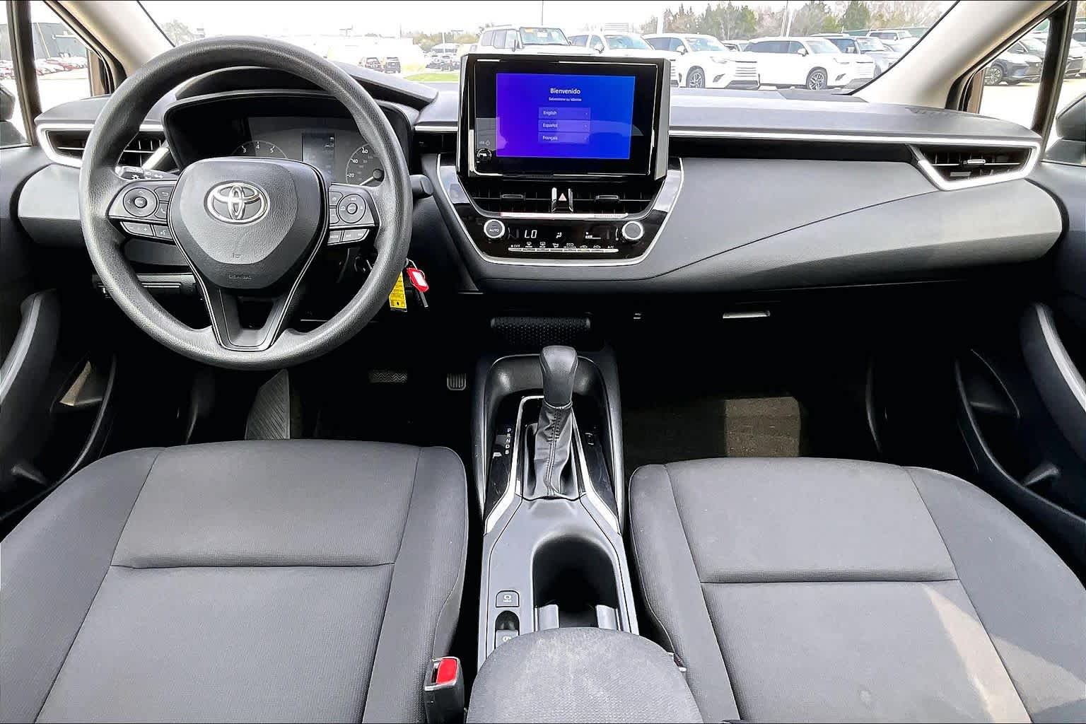 2023 Toyota Corolla LE Midnight Black Metallic at Westside Kia