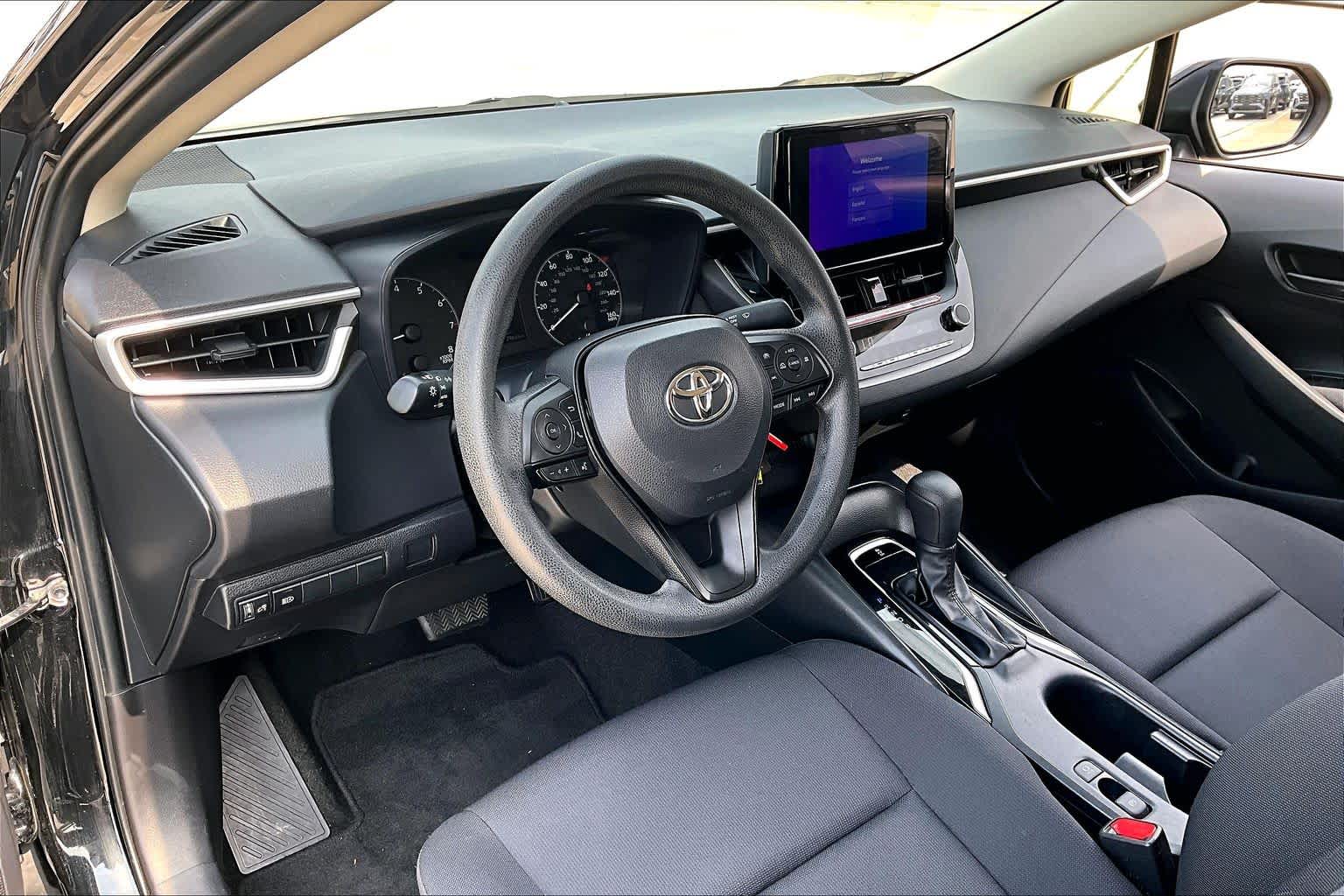 2023 Toyota Corolla LE Midnight Black Metallic at Westside Kia