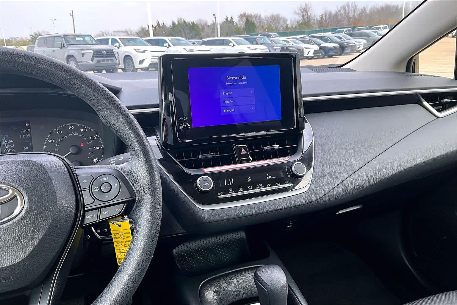 2023 Toyota Corolla LE Midnight Black Metallic at Westside Kia