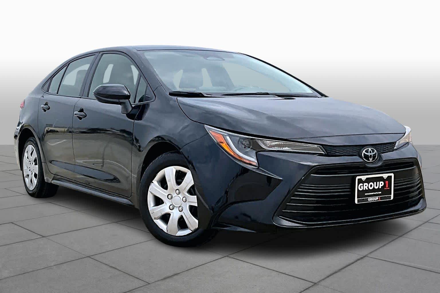 2023 Toyota Corolla LE Midnight Black Metallic at Westside Kia