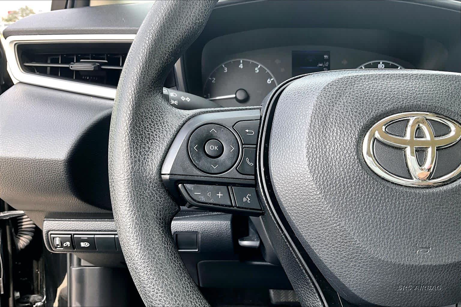 2023 Toyota Corolla LE Midnight Black Metallic at Westside Kia