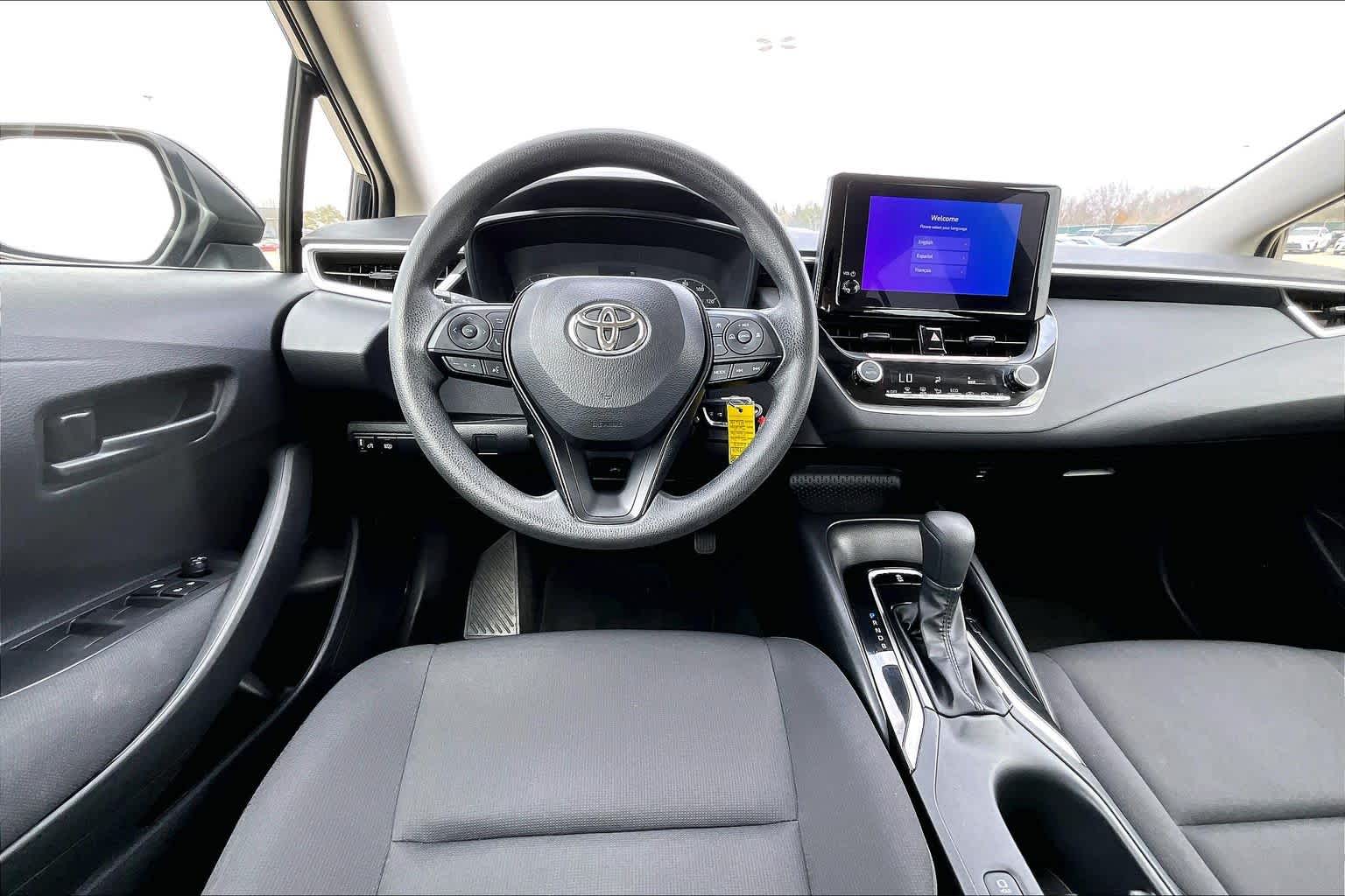 2023 Toyota Corolla LE Midnight Black Metallic at Westside Kia
