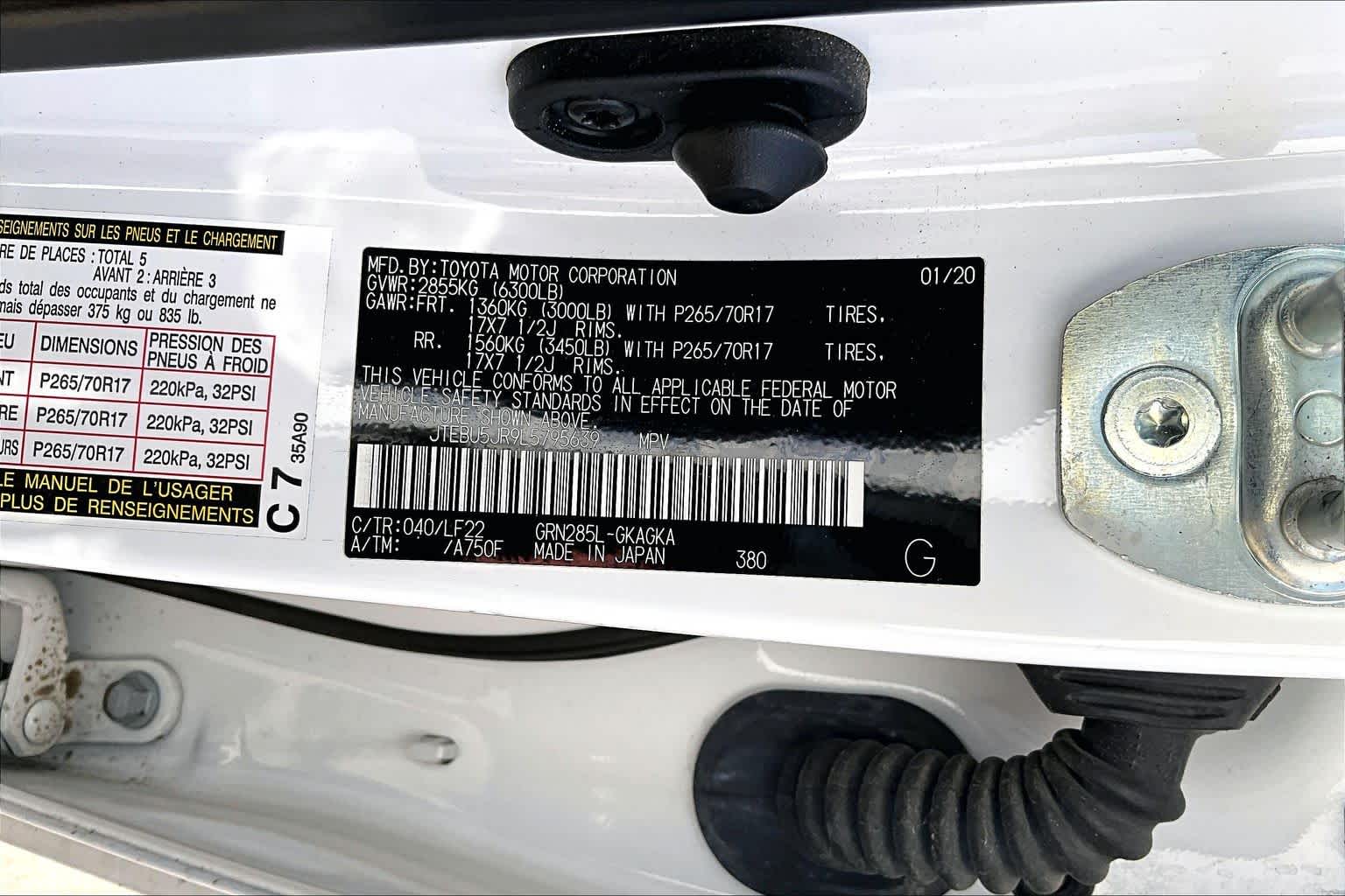 2020 Toyota 4Runner TRD Off Road Super White at Group 1 Toyota Southwest