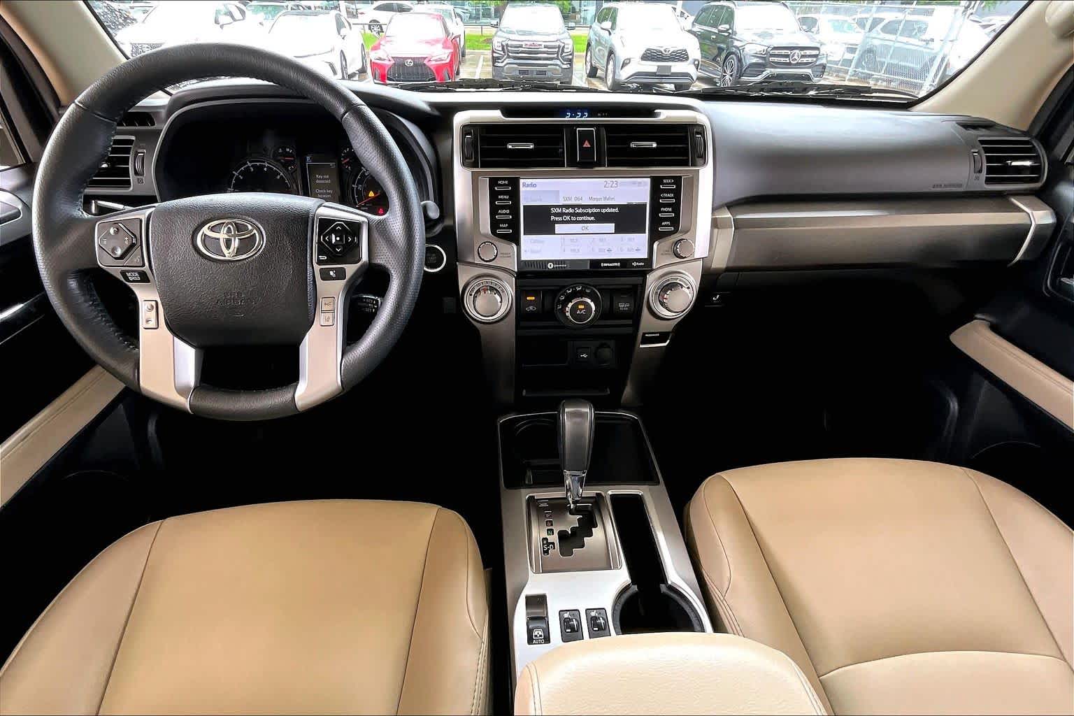 2021 Toyota 4Runner SR5 Premium Midnight Black Metallic at AutoNation Toyota Gulf Fwy