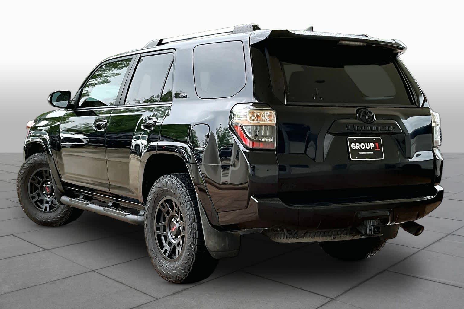 2021 Toyota 4Runner SR5 Premium Midnight Black Metallic at AutoNation Toyota Gulf Fwy