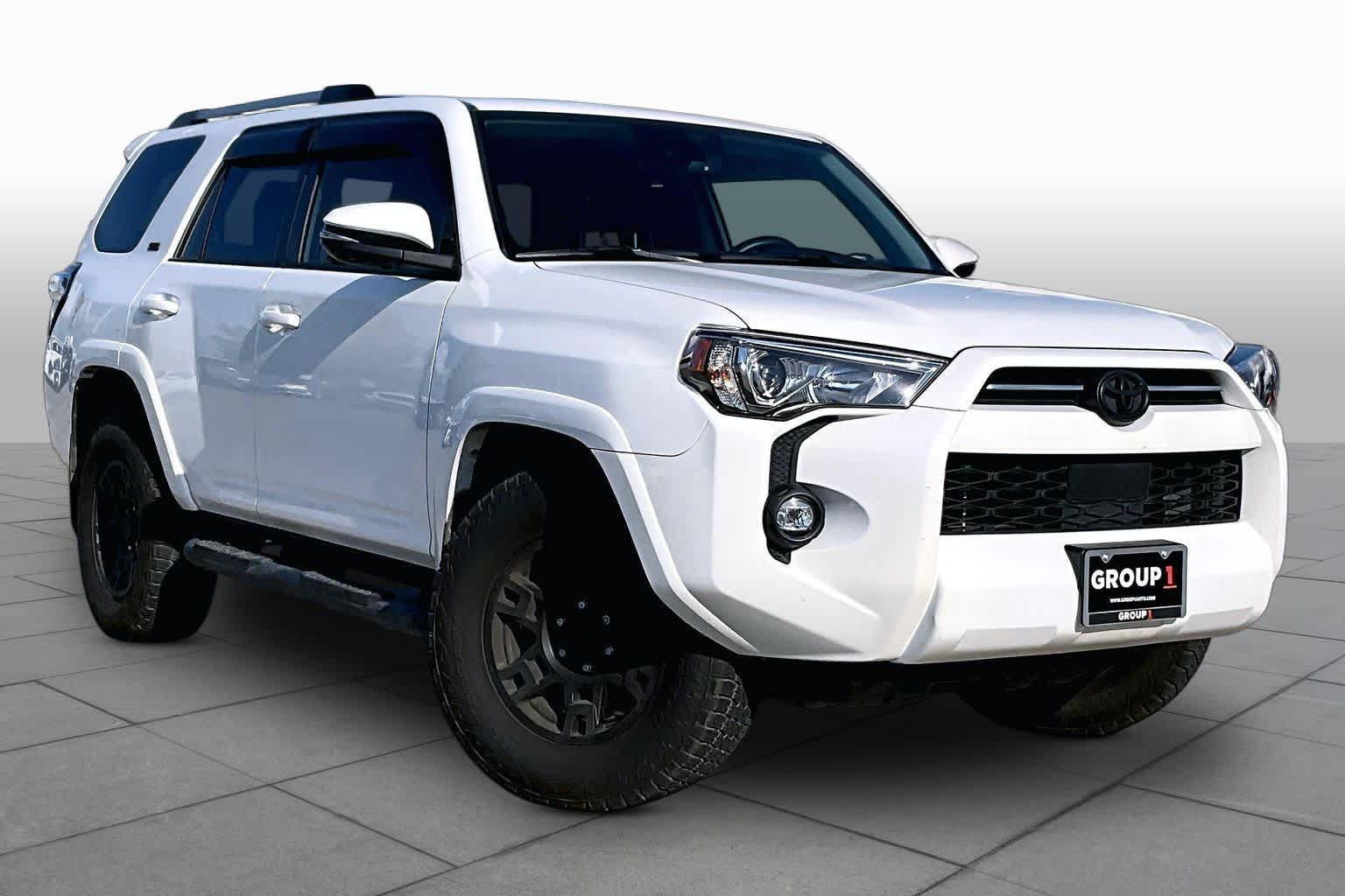 2022 Toyota 4Runner SR5 Premium White at Group 1 Toyota Southwest