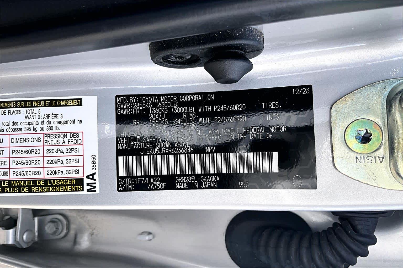 2024 Toyota 4Runner Limited Classic Silver Metallic at Lexus Southwest Houston