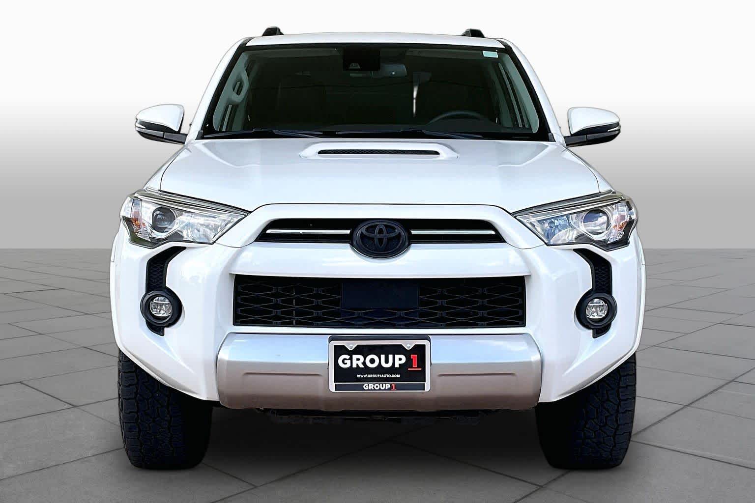 2021 Toyota 4Runner TRD Off Road Premium Super White at Sterling McCall Nissan
