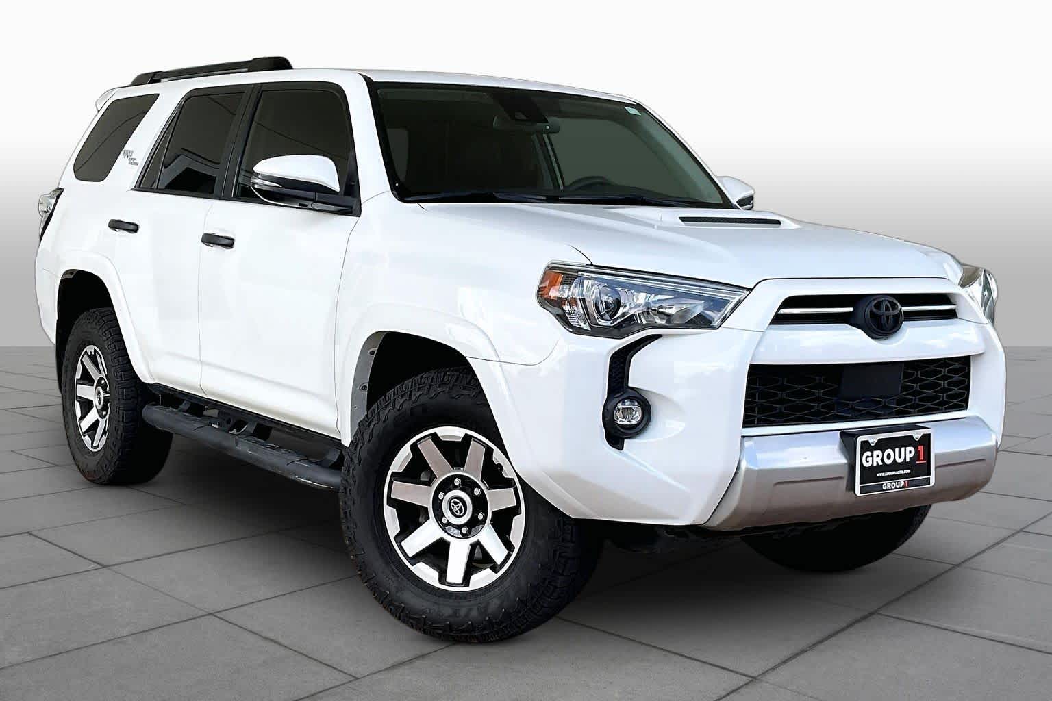 2021 Toyota 4Runner TRD Off Road Premium Super White at Sterling McCall Nissan