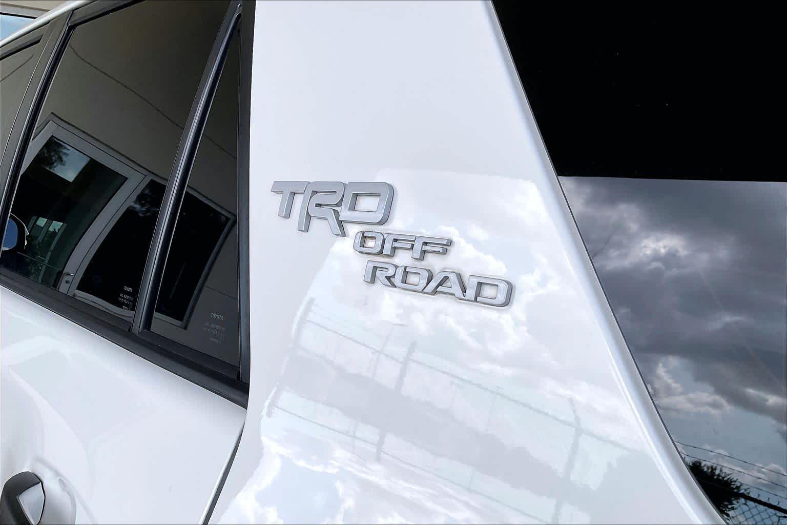 2021 Toyota 4Runner TRD Off Road Premium Super White at Sterling McCall Nissan