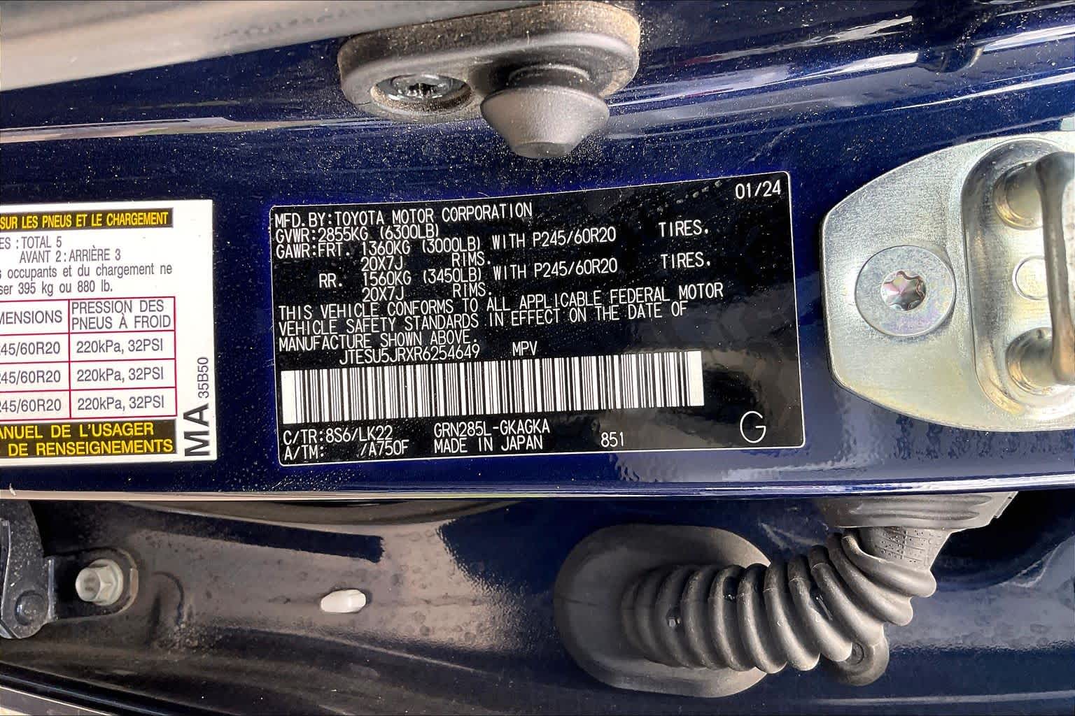 2024 Toyota 4Runner TRD Sport Nautical Blue Metallic at Group 1 Toyota Southwest