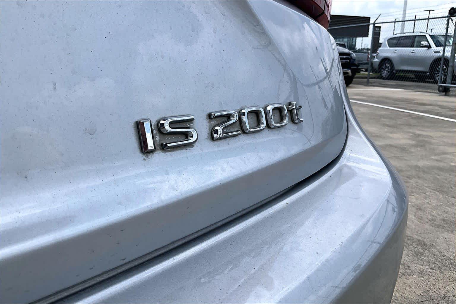 2016 Lexus IS 200t  Silver Lining Metallic at Lexus of Clear Lake