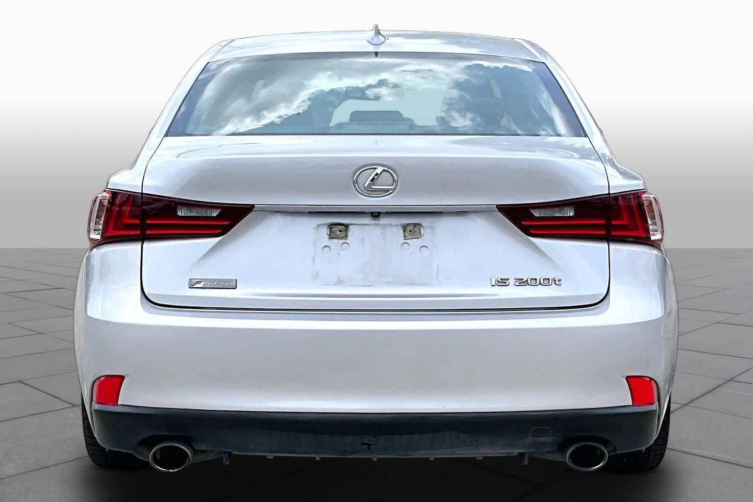 2016 Lexus IS 200t  Silver Lining Metallic at Lexus of Clear Lake