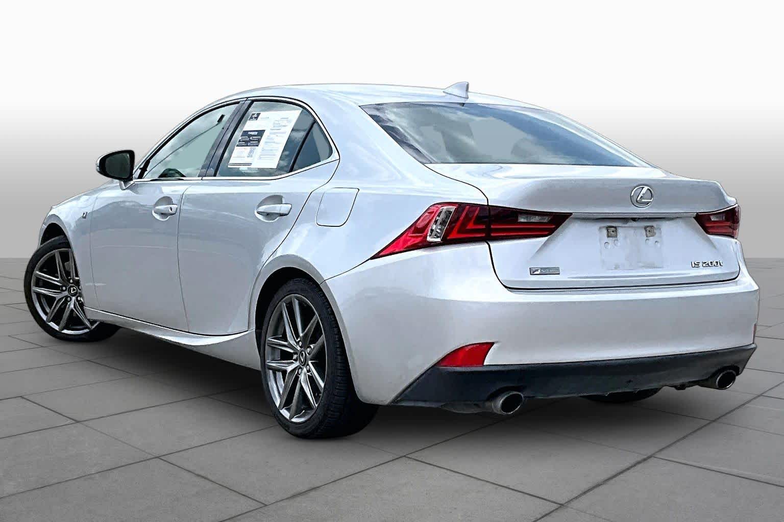 2016 Lexus IS 200t  Silver Lining Metallic at Lexus of Clear Lake