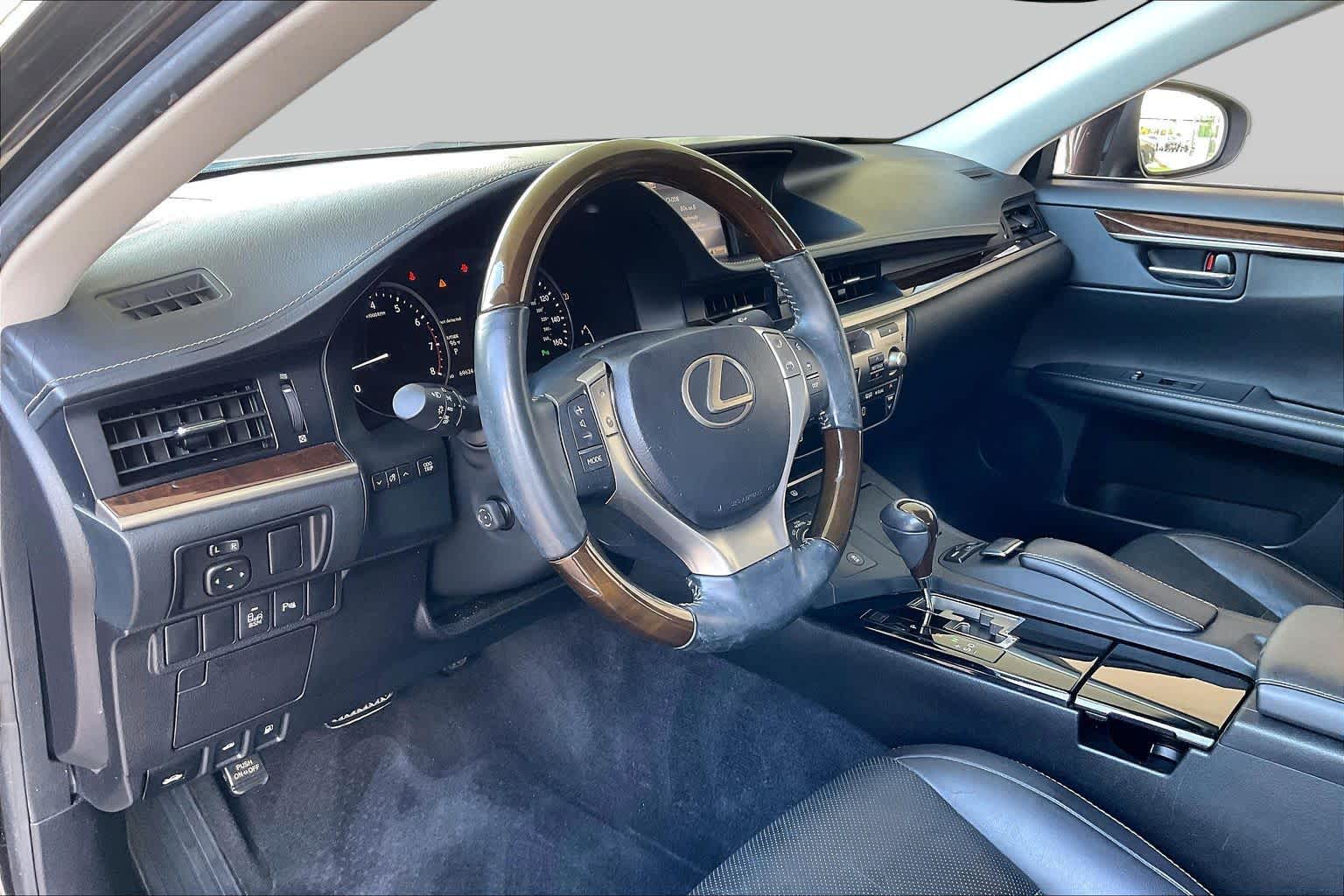 2014 Lexus ES 350  Fire Agate Pearl at Mac Haik Ford