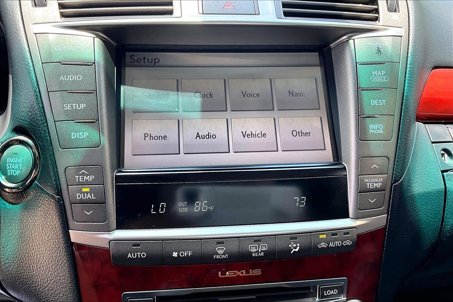 2012 Lexus LS 460  Starfire Pearl at Westside Kia