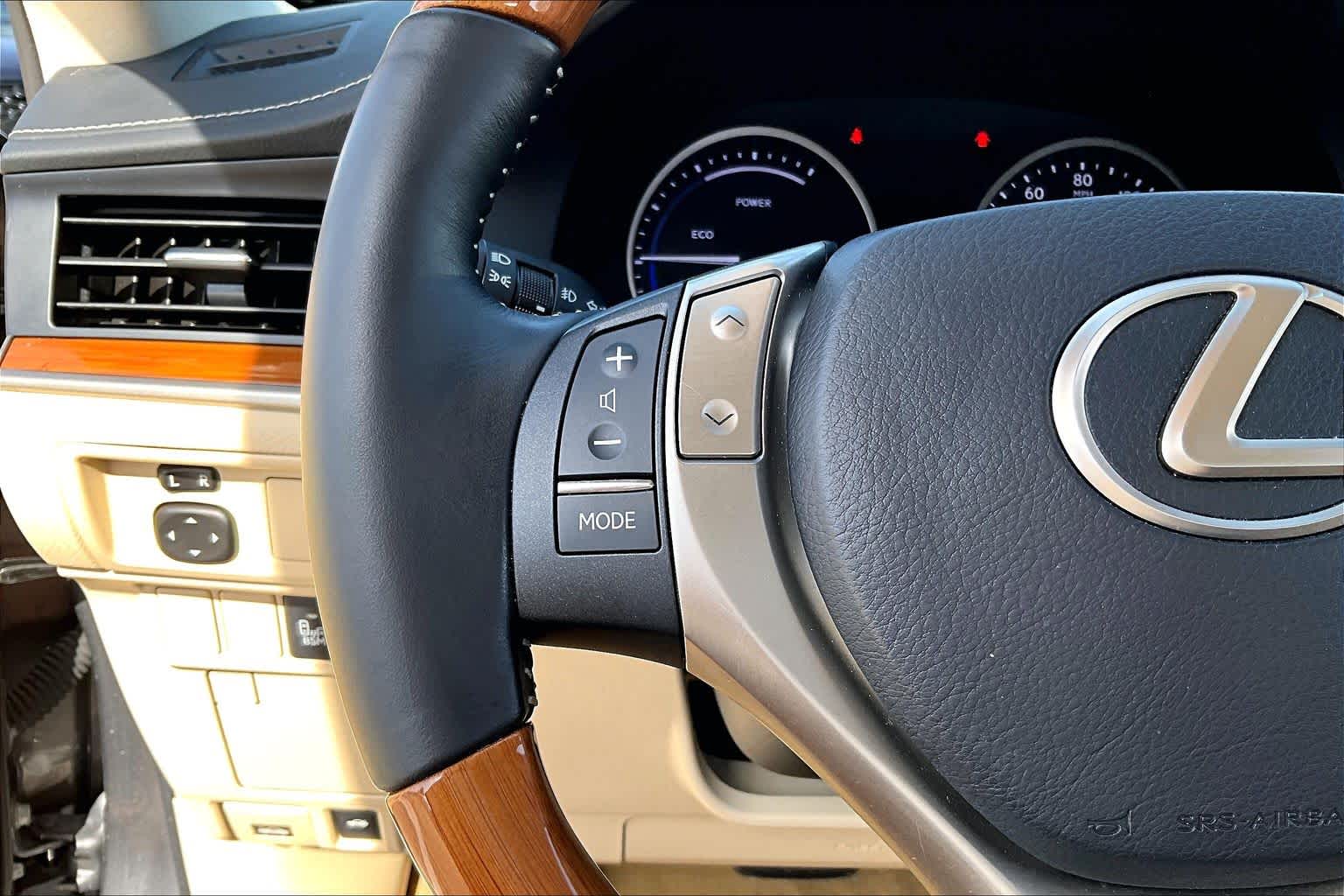 2014 Lexus ES 300h  Hybrid  Nebula Gray Pearl at AutoNation USA Katy