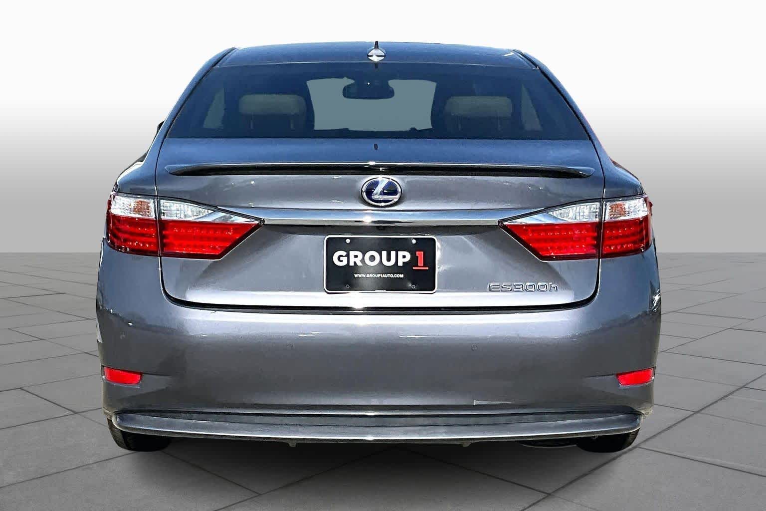 2014 Lexus ES 300h  Hybrid  Nebula Gray Pearl at AutoNation USA Katy