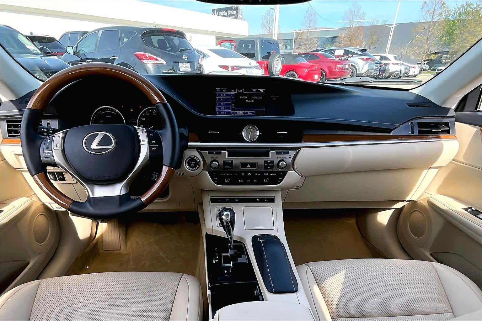 2014 Lexus ES 300h  Hybrid  Nebula Gray Pearl at AutoNation USA Katy