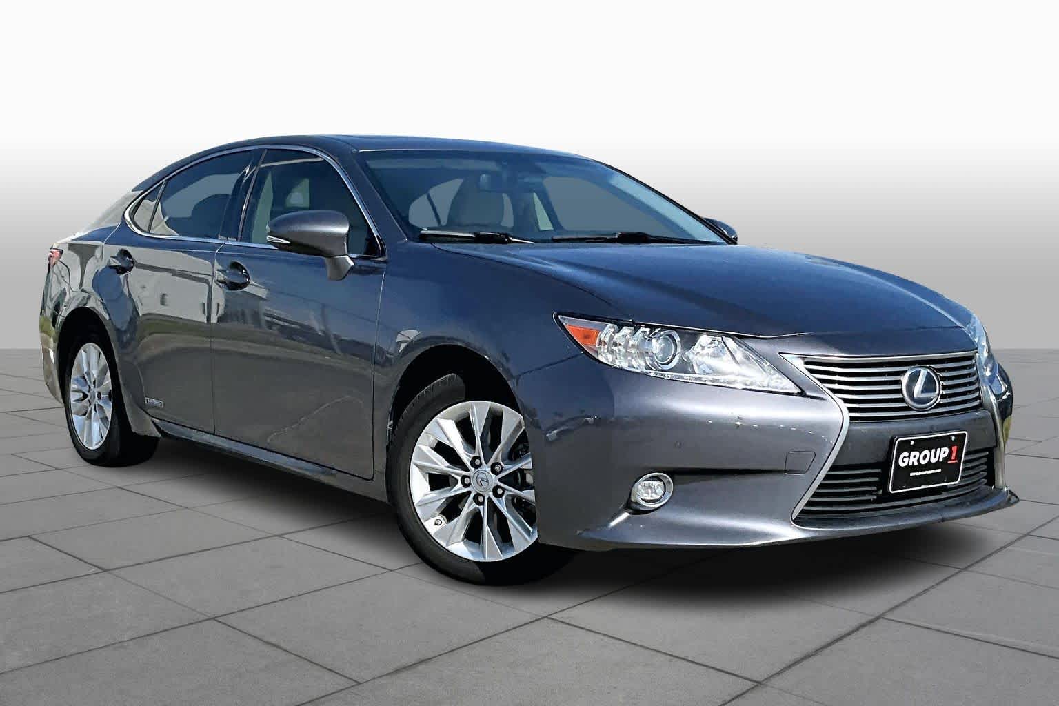 2014 Lexus ES 300h  Hybrid  Nebula Gray Pearl at AutoNation USA Katy