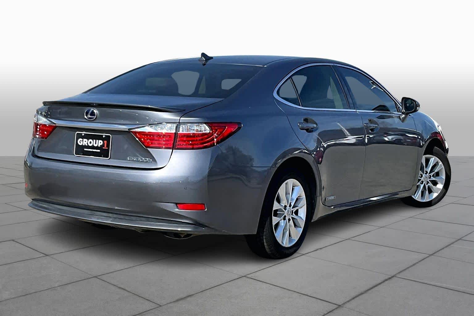 2014 Lexus ES 300h  Hybrid  Nebula Gray Pearl at AutoNation USA Katy