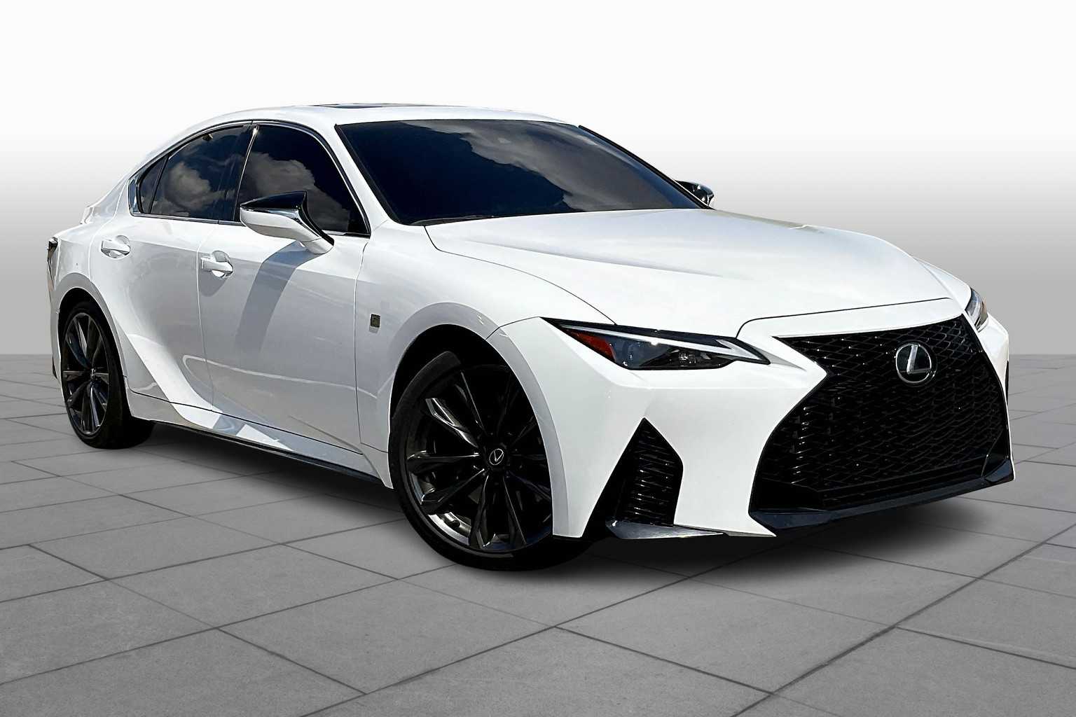 2024 Lexus IS F SPORT Design  Ultra White at Sterling McCall Lexus