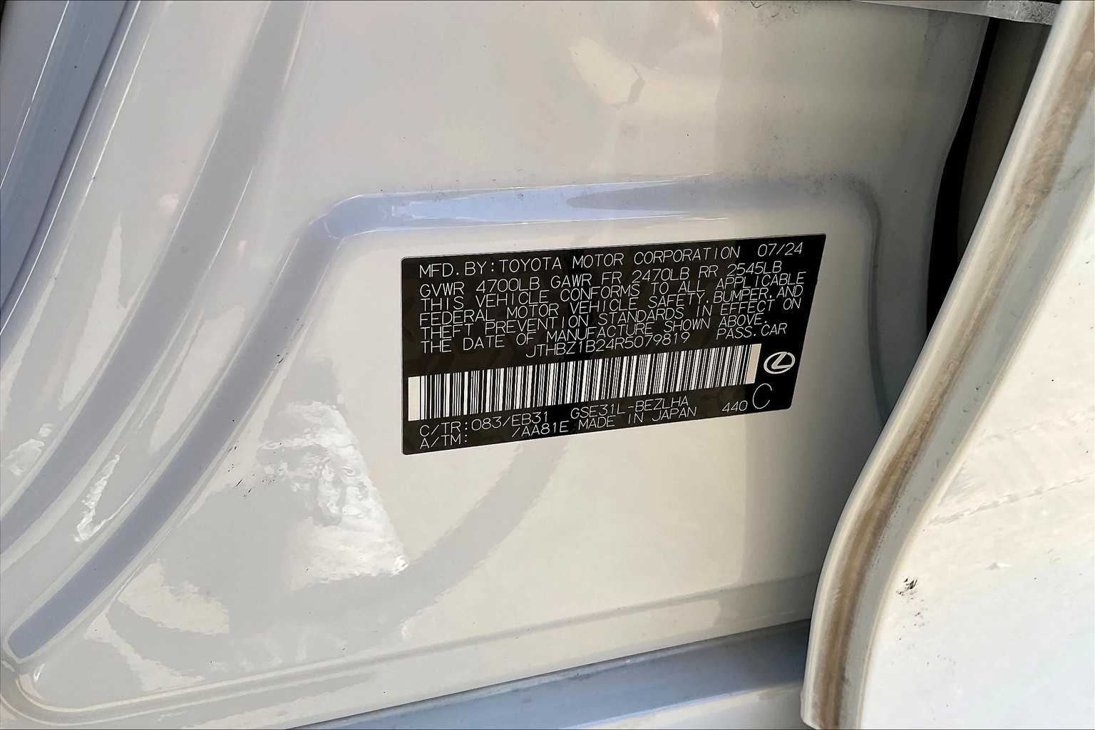 2024 Lexus IS F SPORT Design  Ultra White at Sterling McCall Lexus