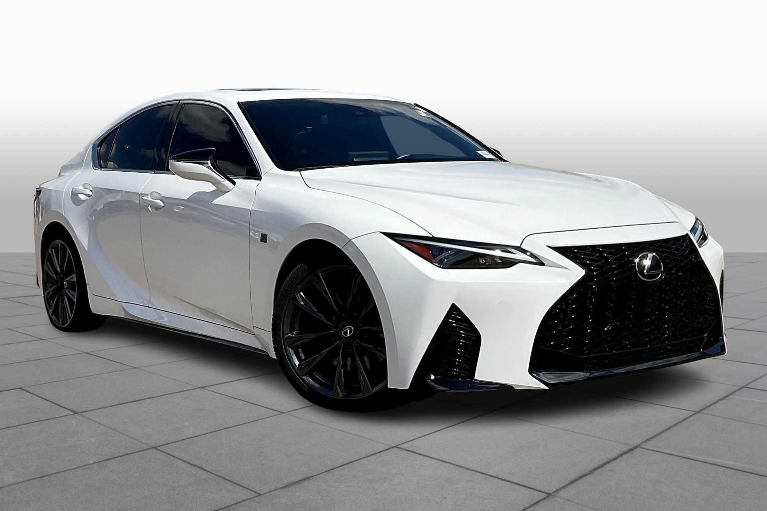 2024 Lexus IS F SPORT Design  Ultra White at Sterling McCall Lexus