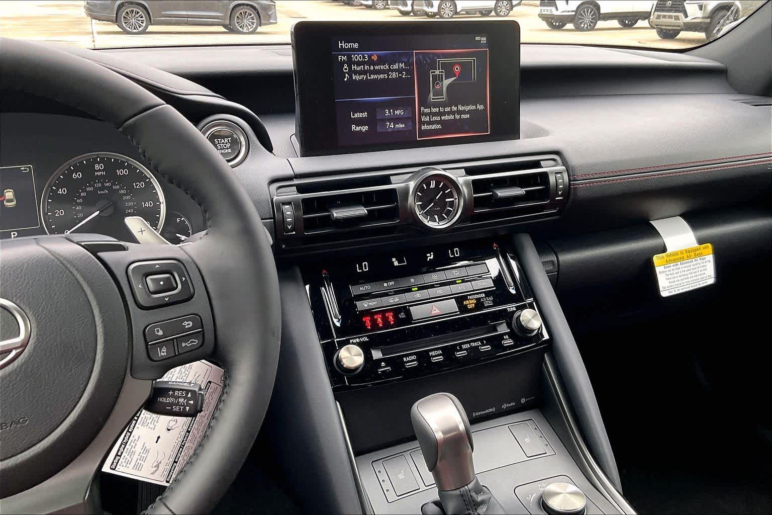 2025 Lexus IS F SPORT Design  Ultra White at Lexus Southwest Houston