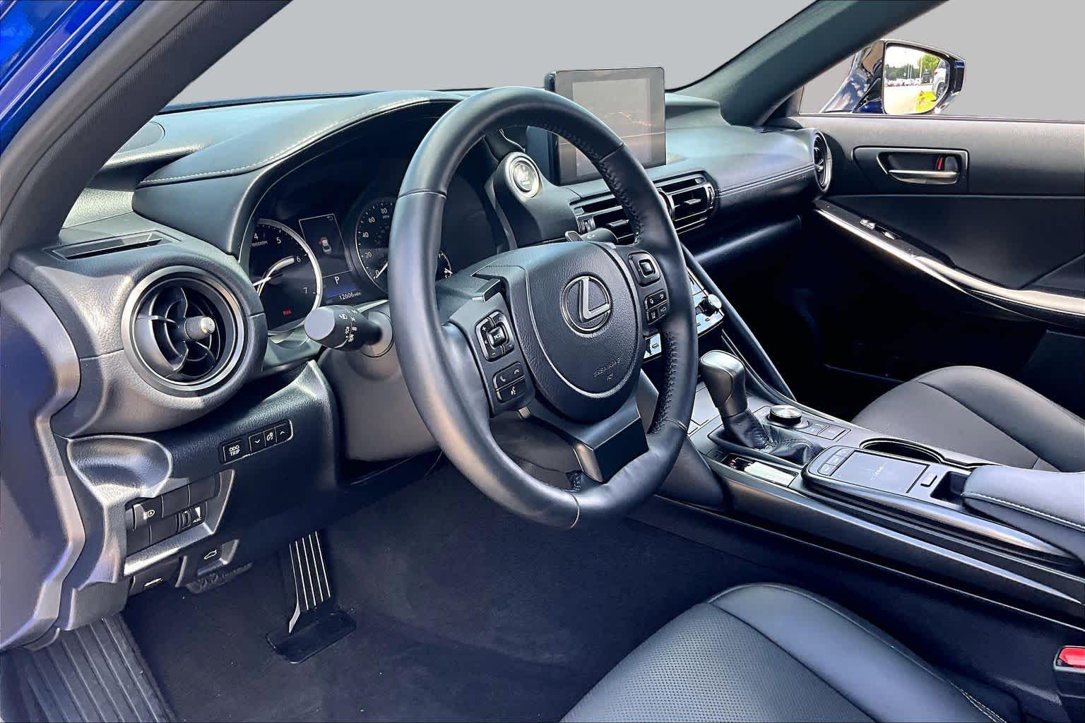 2025 Lexus IS 350 F SPORT Design  Ultrasonic Blue 2.0 at Lexus Southwest Houston