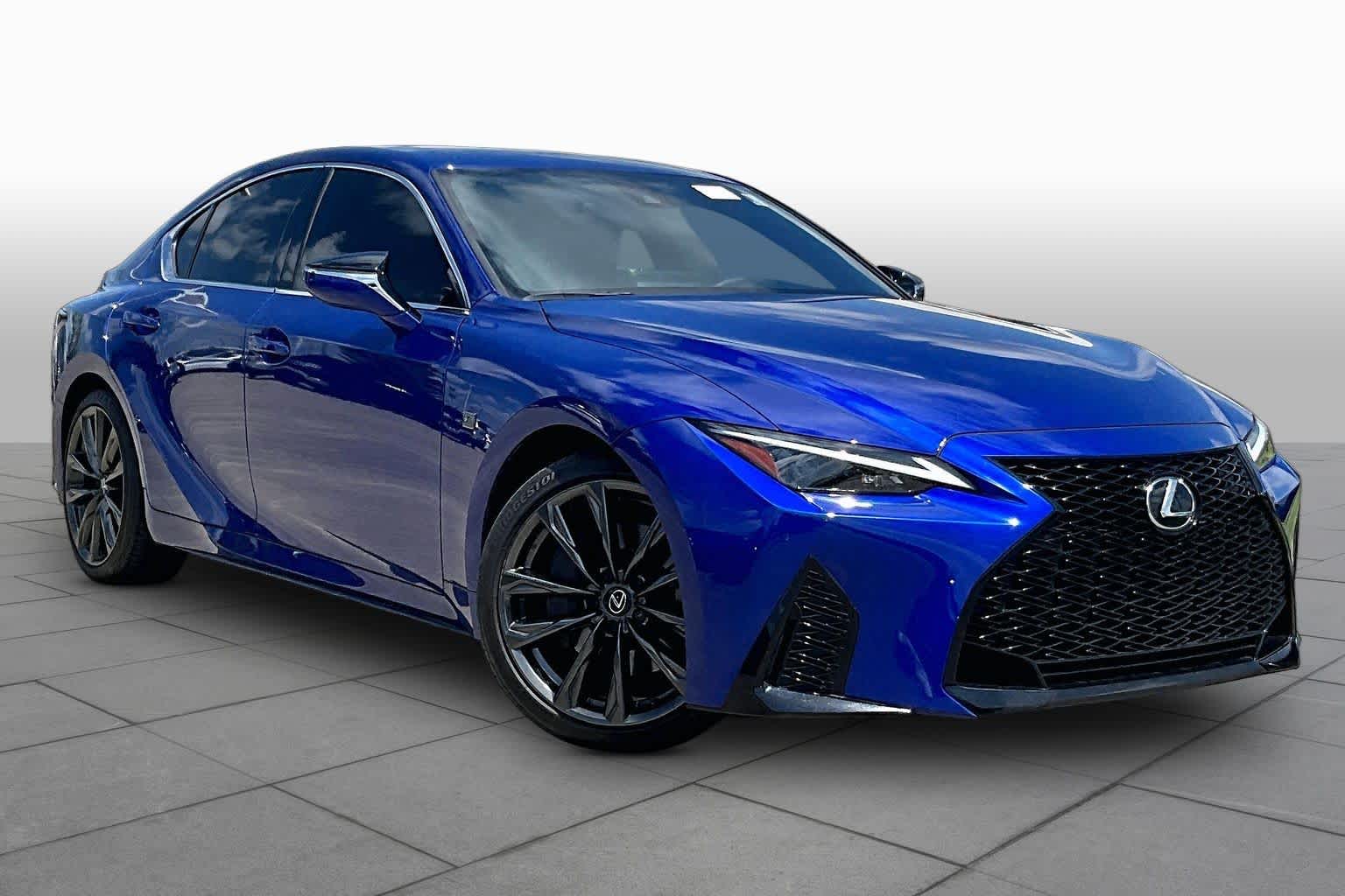 2025 Lexus IS 350 F SPORT Design  Ultrasonic Blue 2.0 at Lexus Southwest Houston