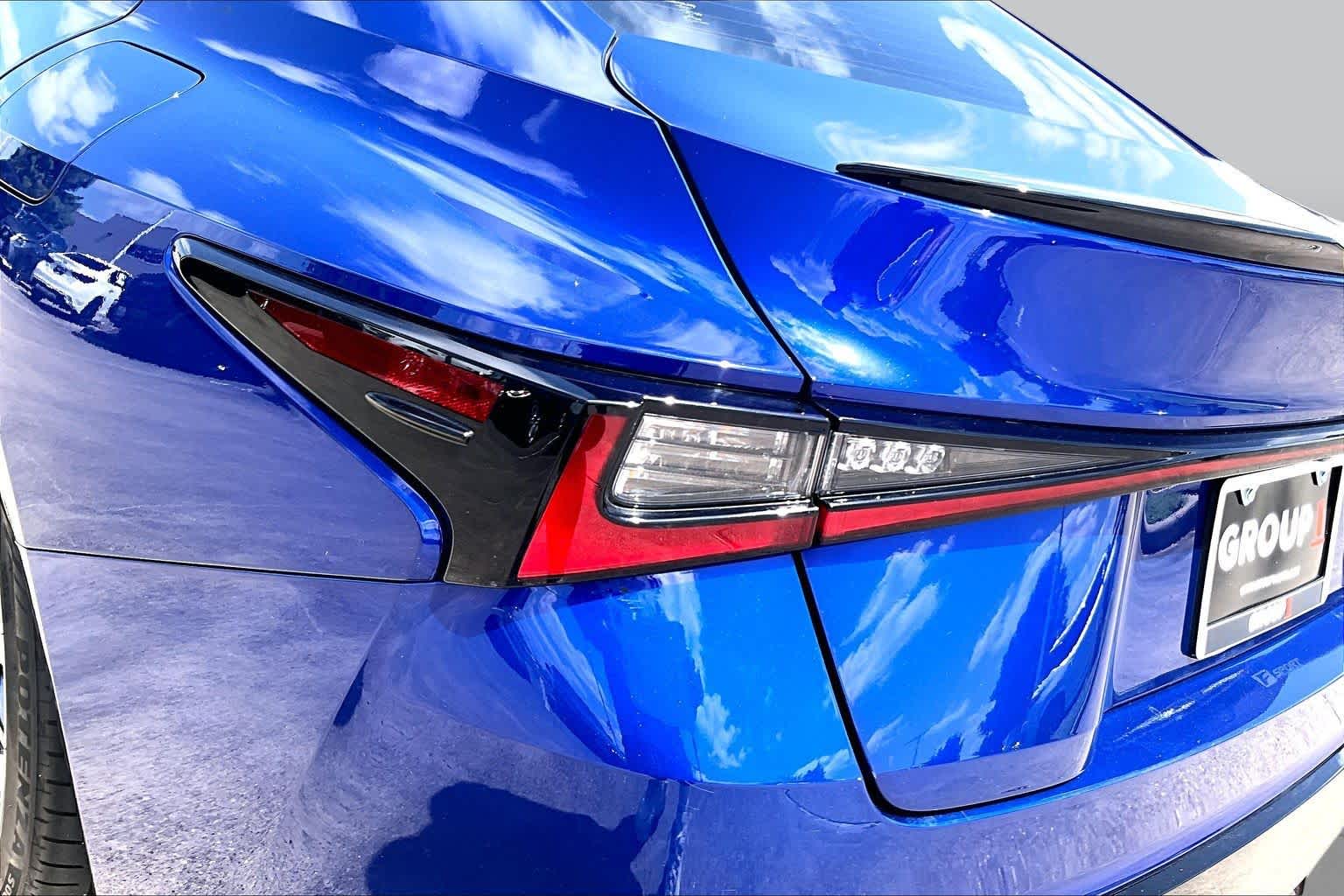 2025 Lexus IS 350 F SPORT Design  Ultrasonic Blue 2.0 at Lexus Southwest Houston