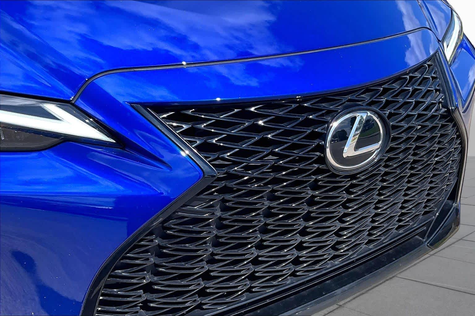2025 Lexus IS 350 F SPORT Design  Ultrasonic Blue 2.0 at Lexus Southwest Houston
