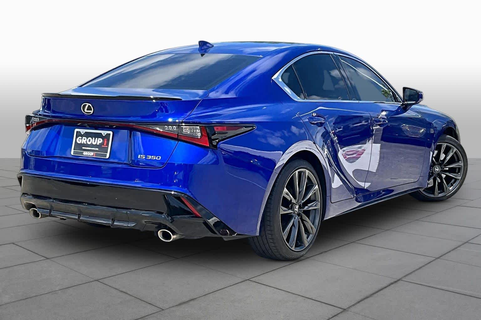 2025 Lexus IS 350 F SPORT Design  Ultrasonic Blue 2.0 at Lexus Southwest Houston