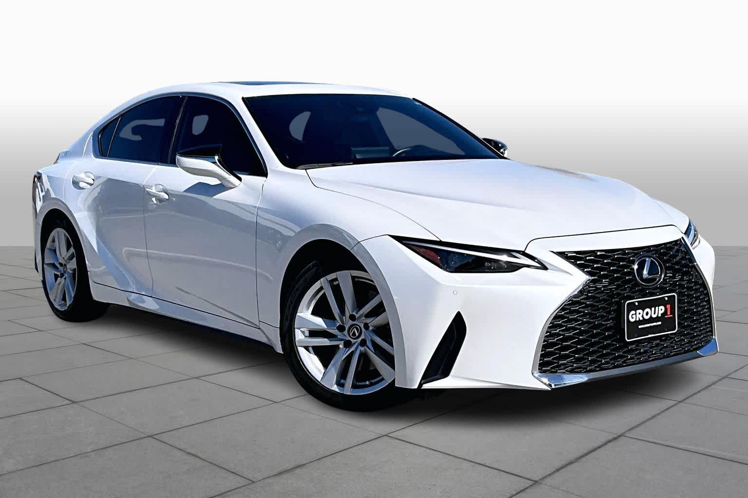 2023 Lexus IS  Eminent White Pearl at Lexus of Clear Lake