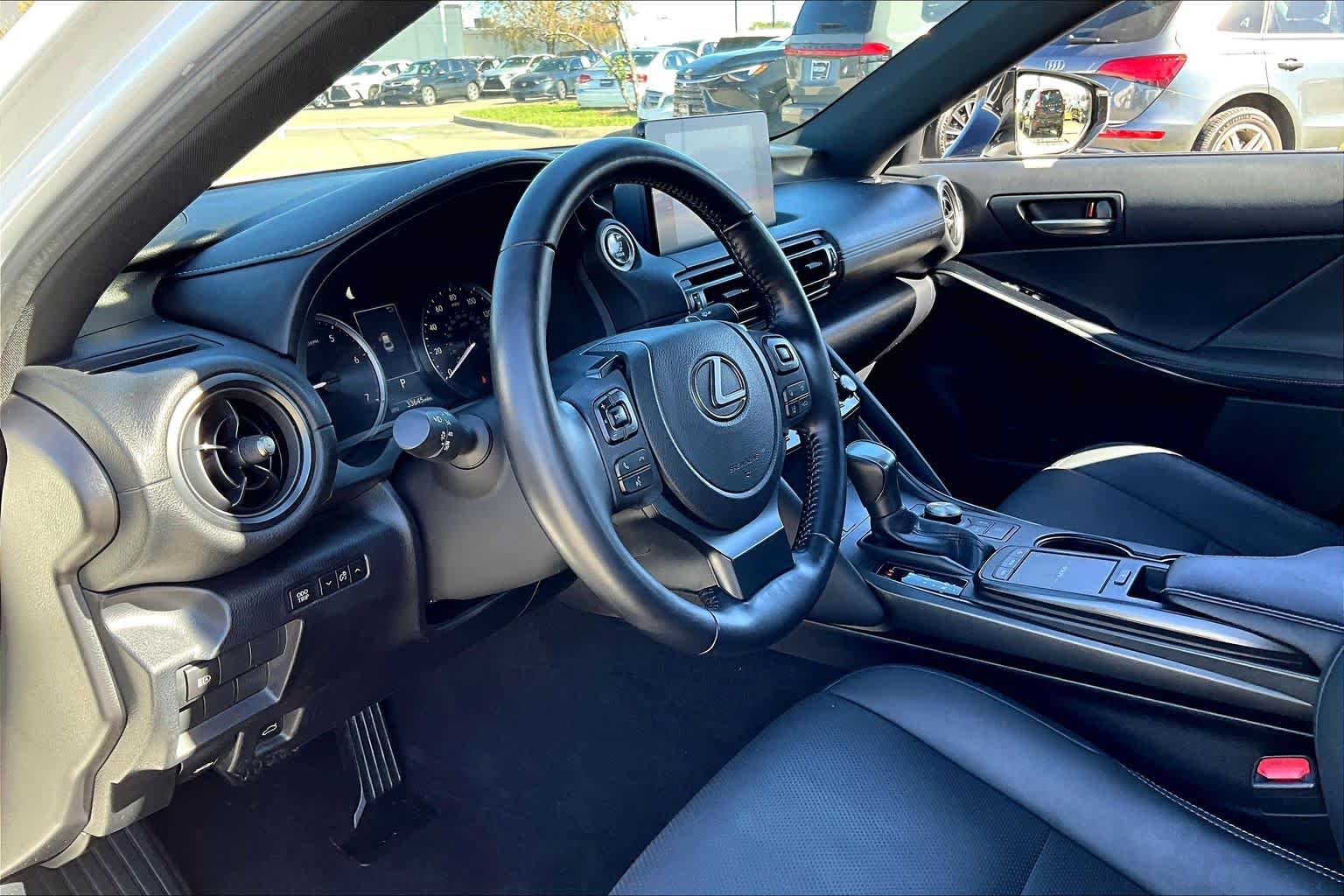 2023 Lexus IS  Eminent White Pearl at Lexus of Clear Lake