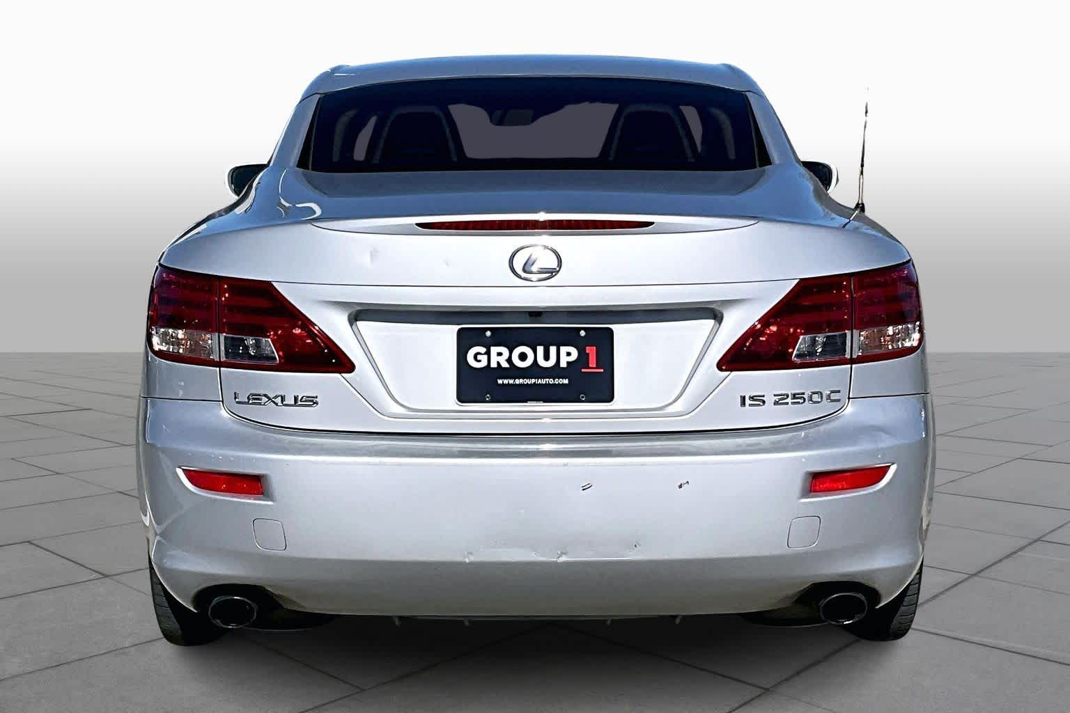 2010 Lexus IS 250C  Tungsten Pearl at Mac Haik Ford