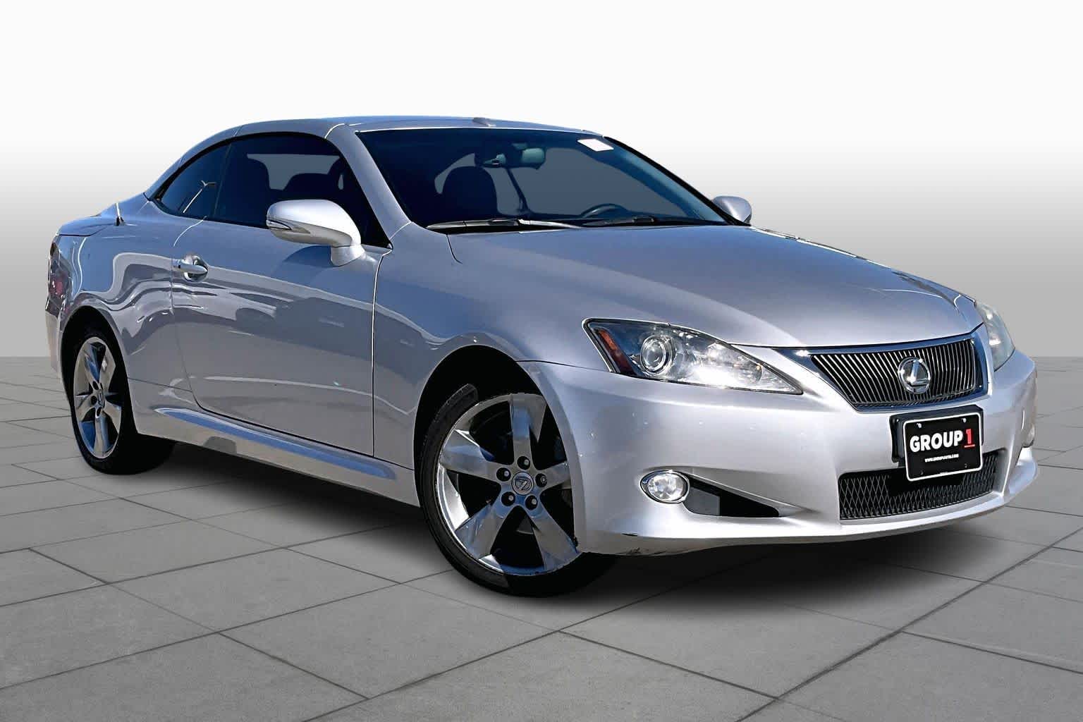 2010 Lexus IS 250C  Tungsten Pearl at Mac Haik Ford
