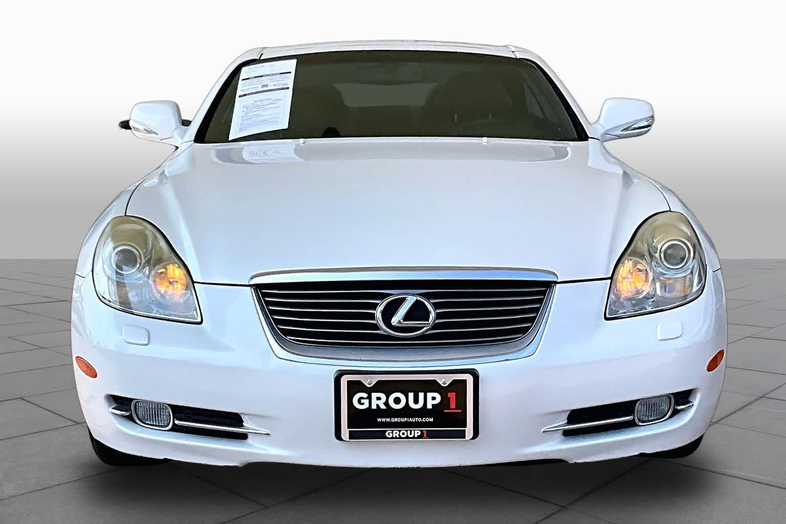 2009 Lexus SC 430  Starfire Pearl at Mac Haik Ford