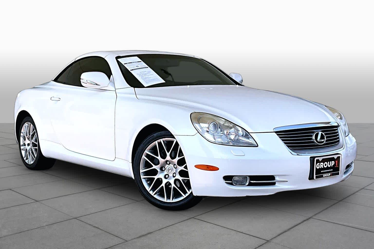 2009 Lexus SC 430  Starfire Pearl at Mac Haik Ford