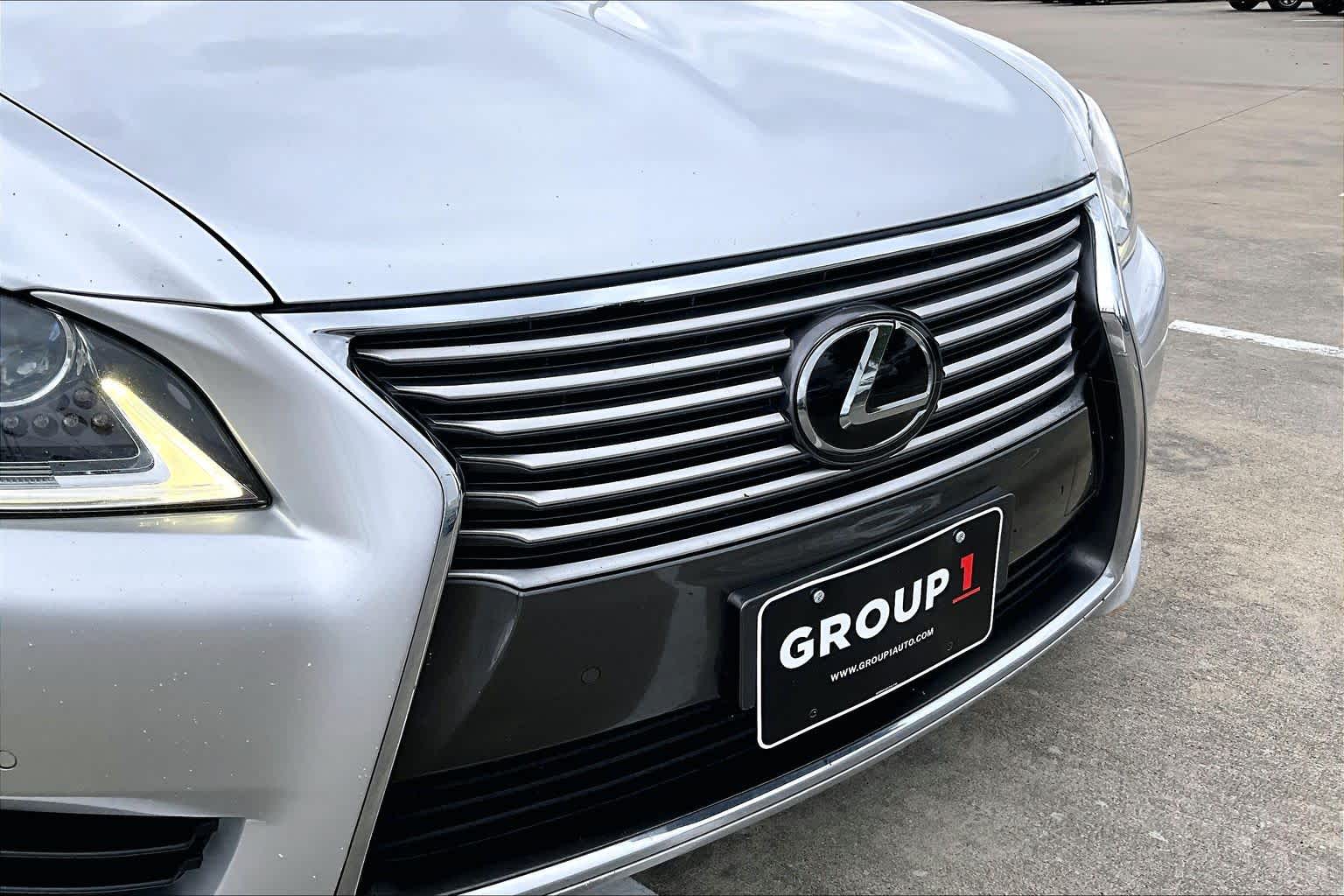 2017 Lexus LS 460 L  Liquid Platinum at Texan GMC Buick