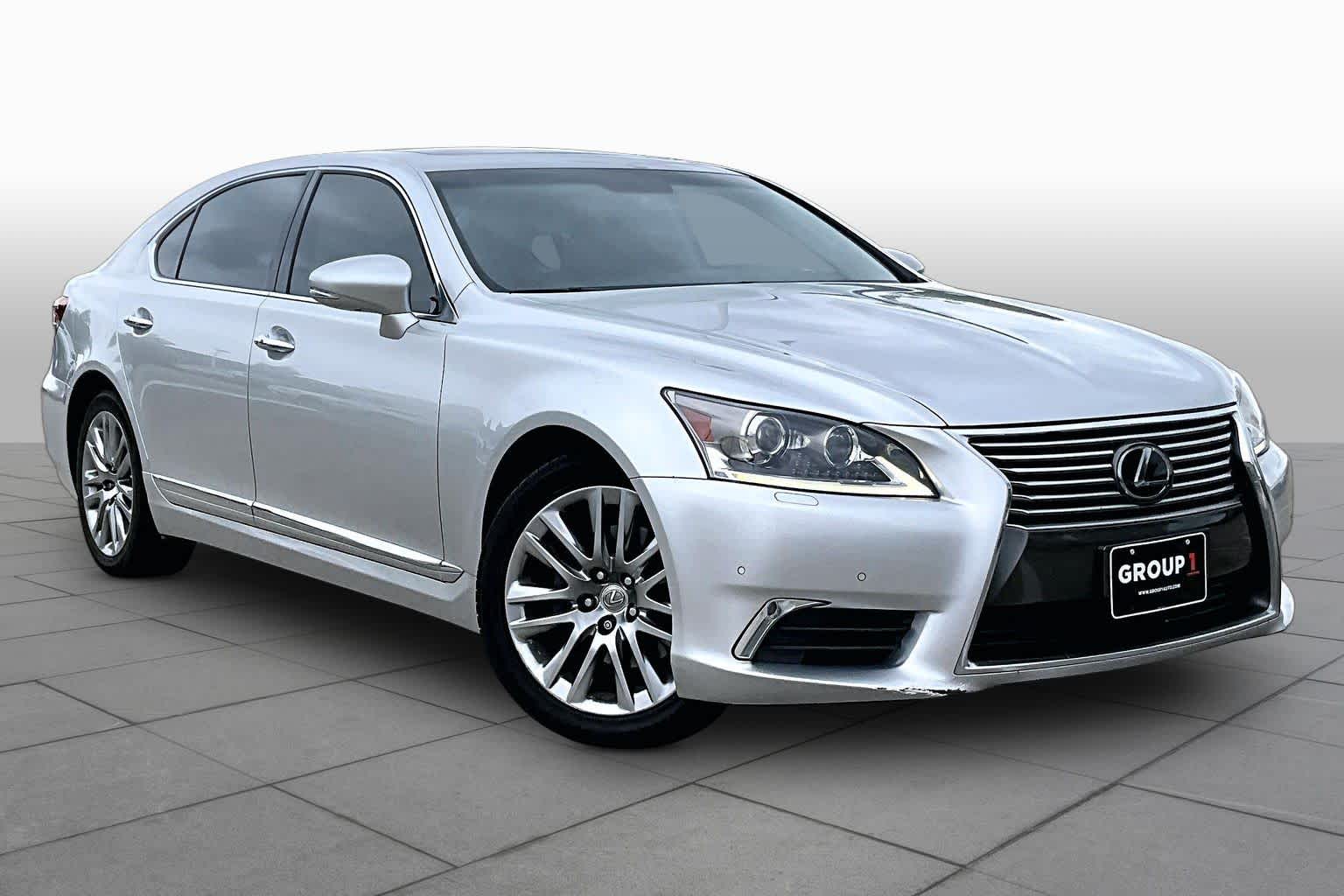 2017 Lexus LS 460 L  Liquid Platinum at Texan GMC Buick