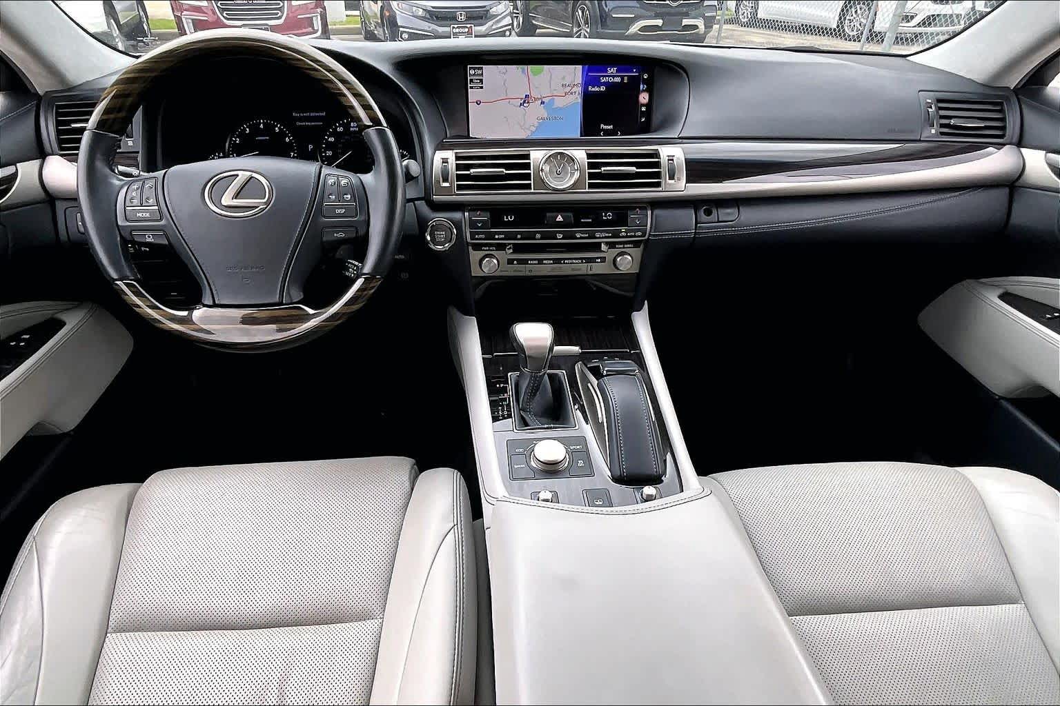 2017 Lexus LS 460 L  Liquid Platinum at Texan GMC Buick
