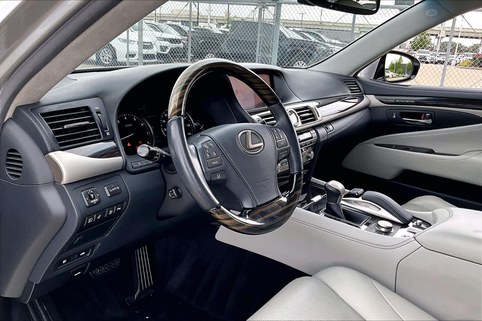 2017 Lexus LS 460 L  Liquid Platinum at Texan GMC Buick