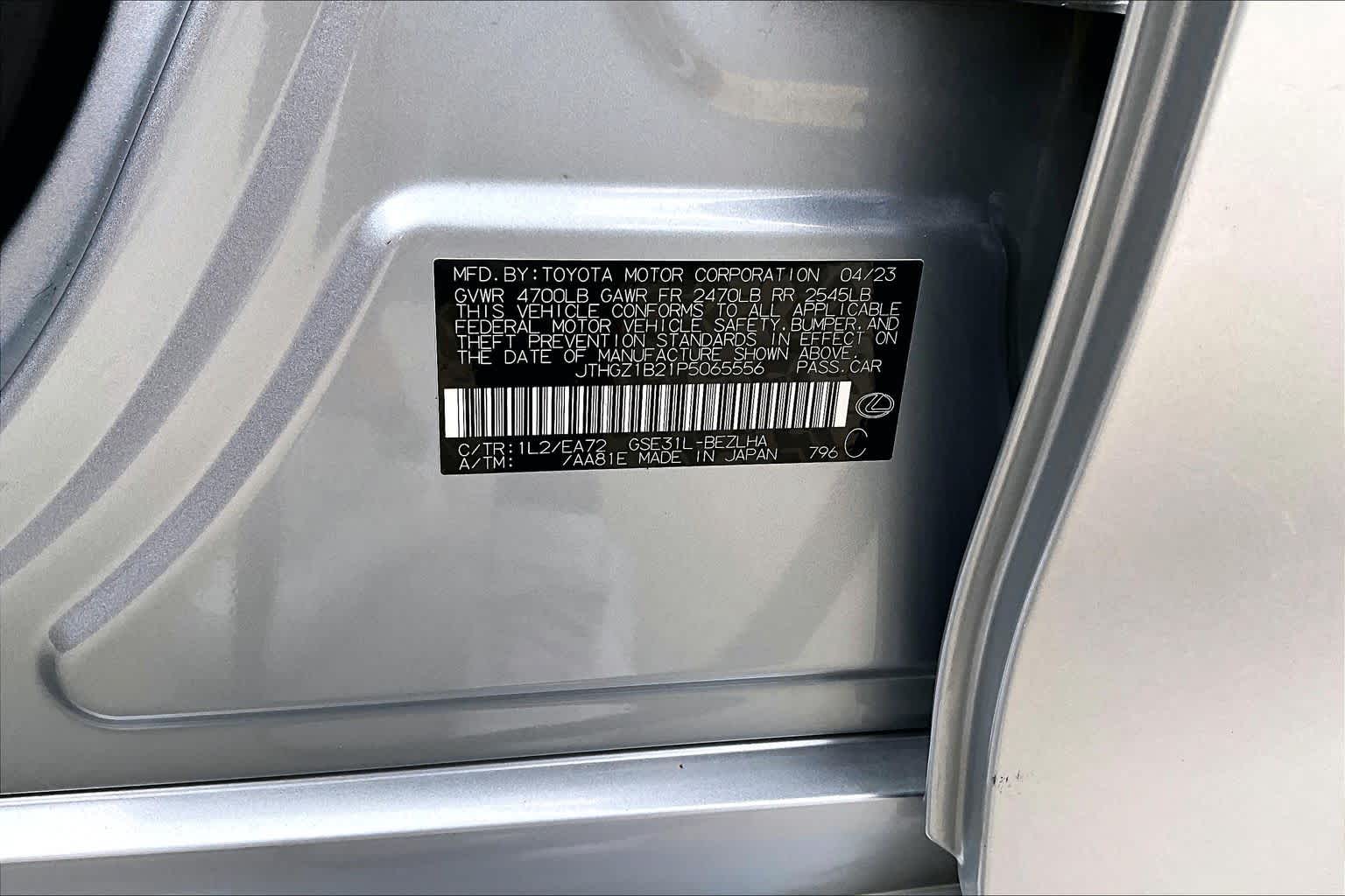 2023 Lexus IS 350 F SPORT  Iridium at Lexus of Clear Lake