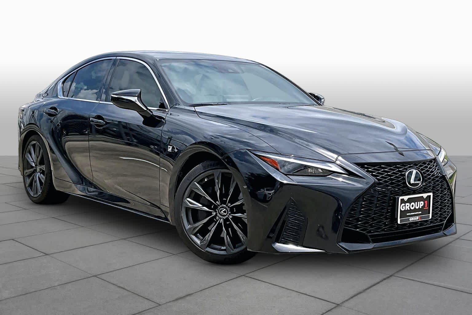 2021 Lexus IS 350 F SPORT  Caviar at Lexus of Clear Lake