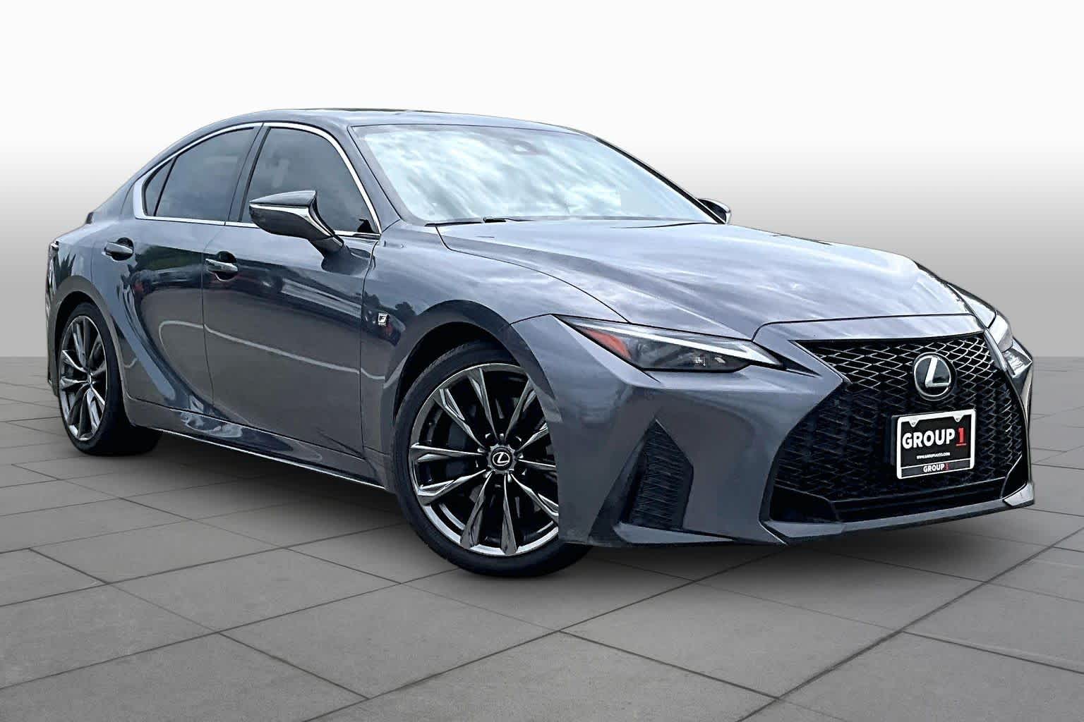 2023 Lexus IS 350 F SPORT  Cloudburst Gray at Lexus Southwest Houston