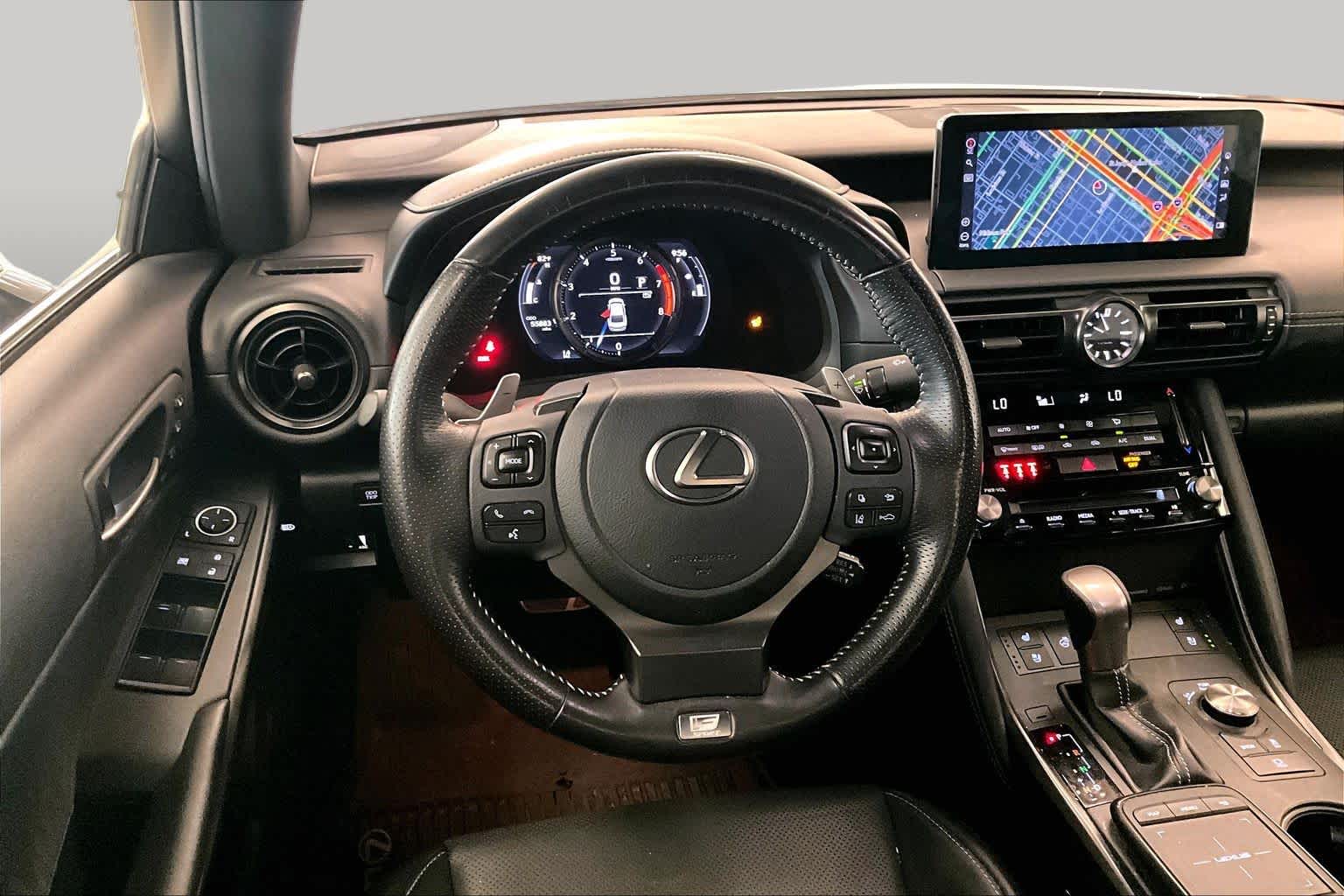 2023 Lexus IS 350 F SPORT  Ultra White at Lexus of Clear Lake